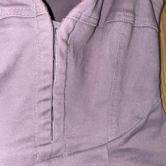 Preen By Thornton Bregazzi Purple Cut Out Tulip Casual Dress - Picture 11 of 14